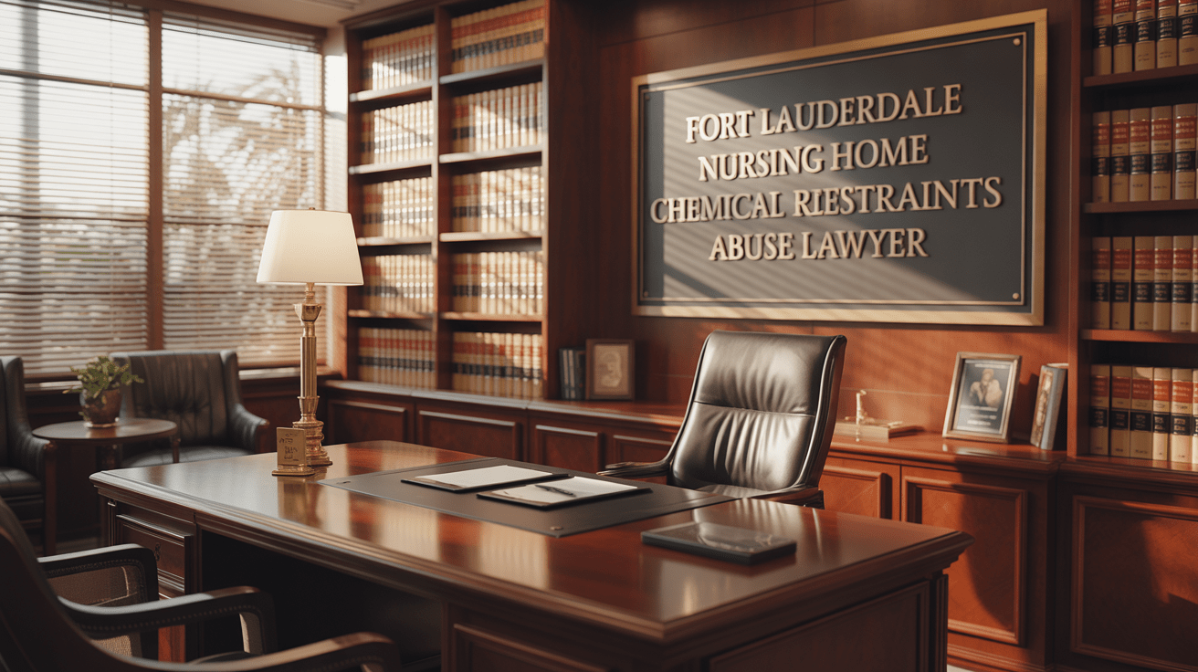 Fort Lauderdale Nursing Home Chemical Restraints Abuse Lawyer