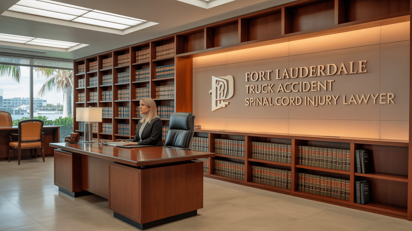 Fort Lauderdale Truck Accident Spinal Cord Injury Lawyer,