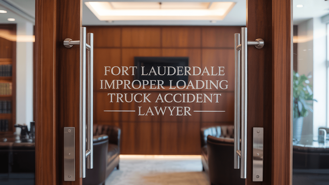 Fort Lauderdale Improper Loading Truck Accident Lawyer