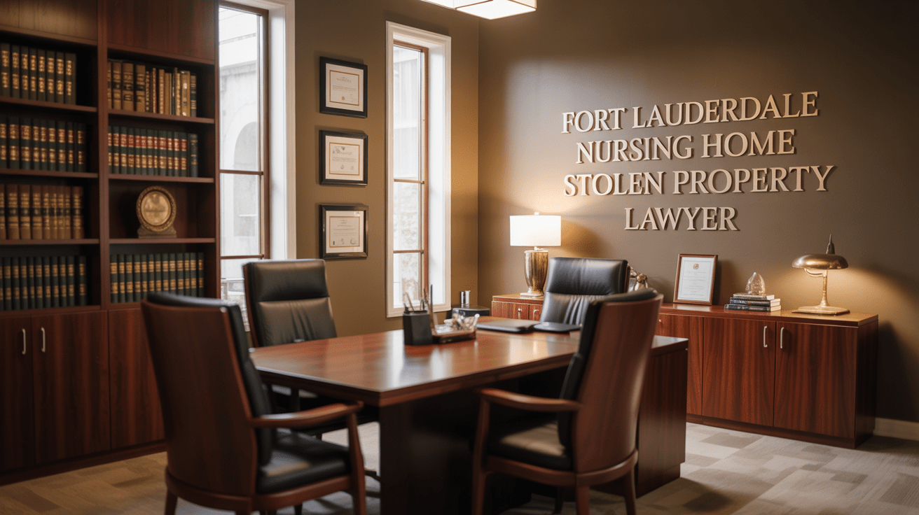Fort Lauderdale Nursing Home Stolen Property Lawyer