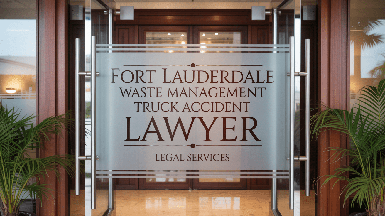 Fort Lauderdale Waste Management Truck Accident Lawyer