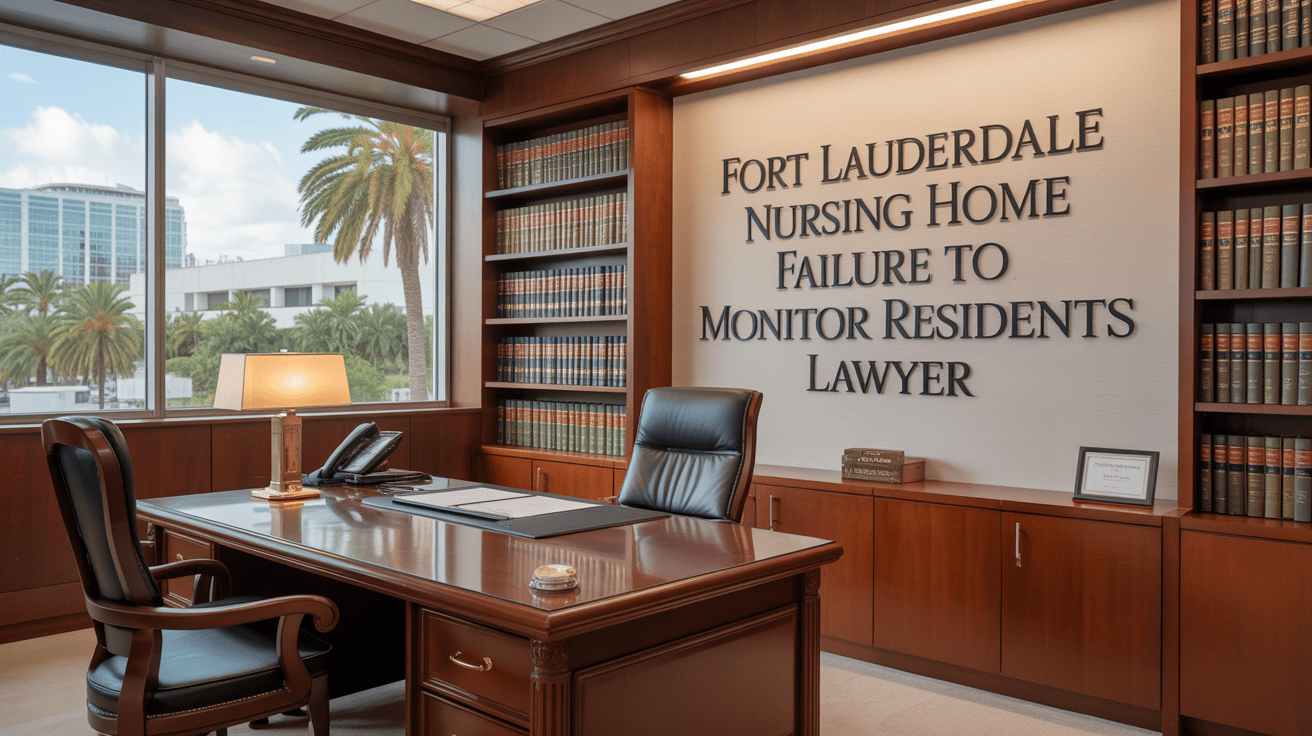 Fort Lauderdale Nursing Home Failure to Monitor Residents Lawyer
