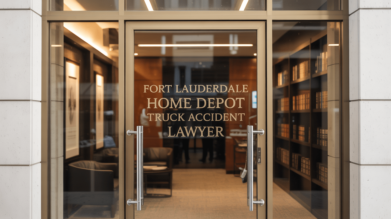 Fort Lauderdale Home Depot Truck Accident Lawyer