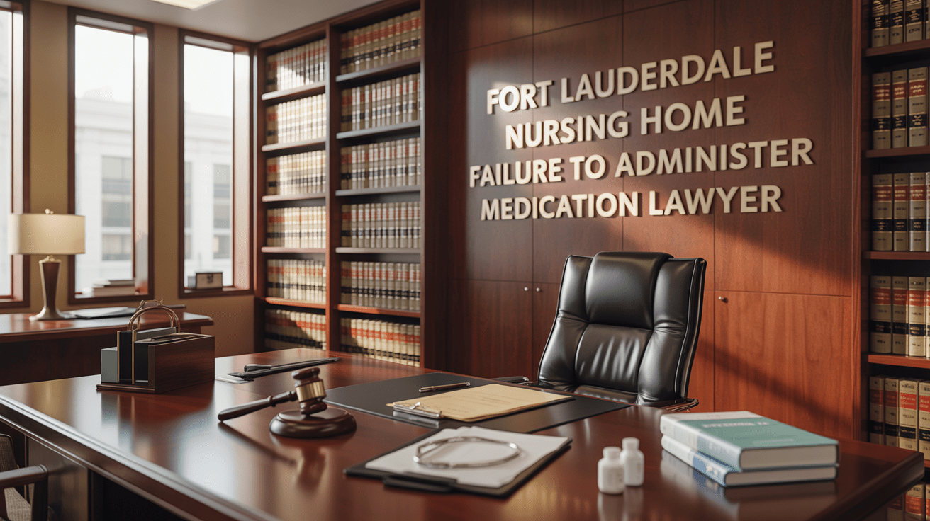 Fort Lauderdale Nursing Home Failure to Administer Medication Lawyer