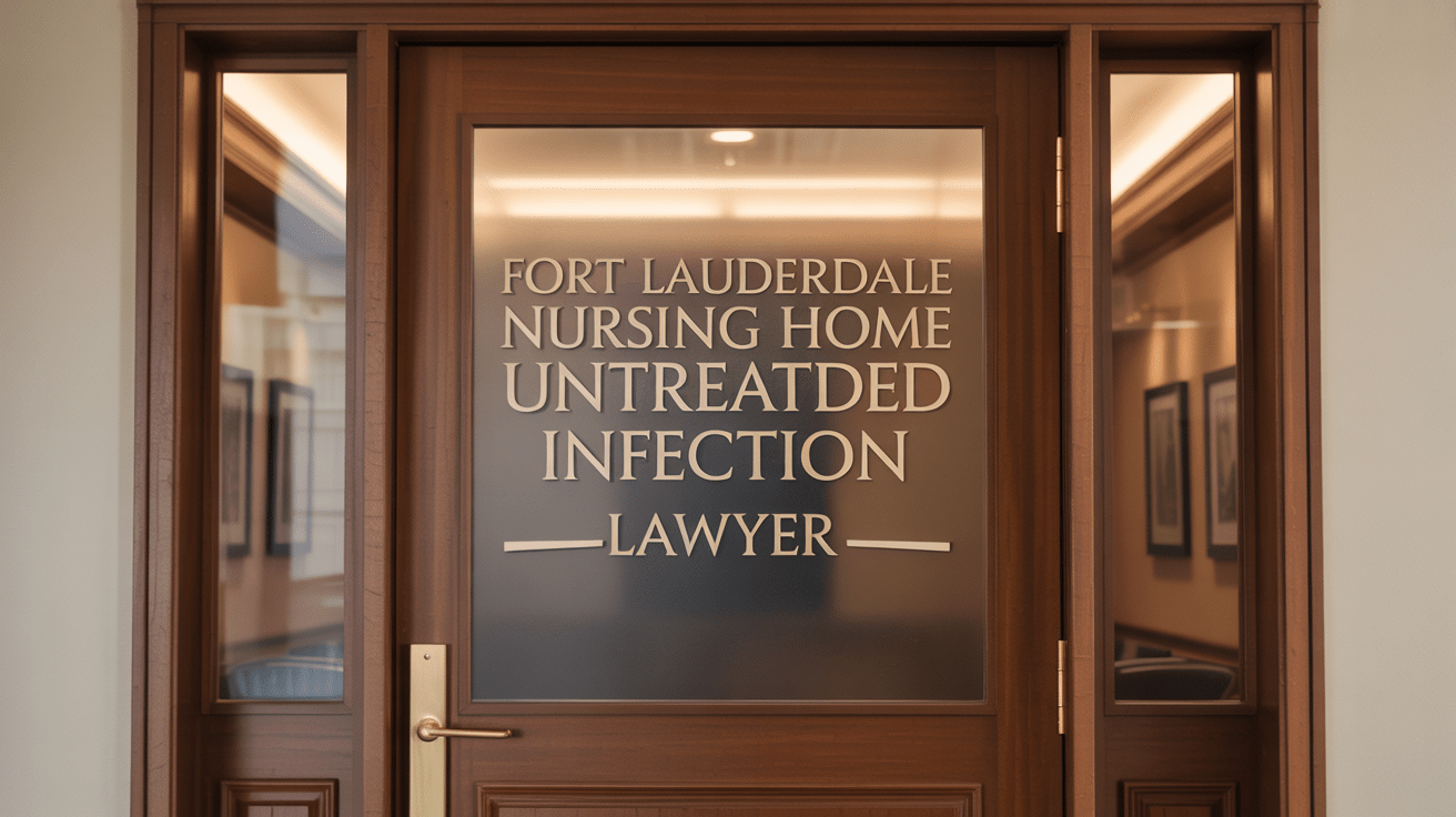 Fort Lauderdale Nursing Home Untreated Infection