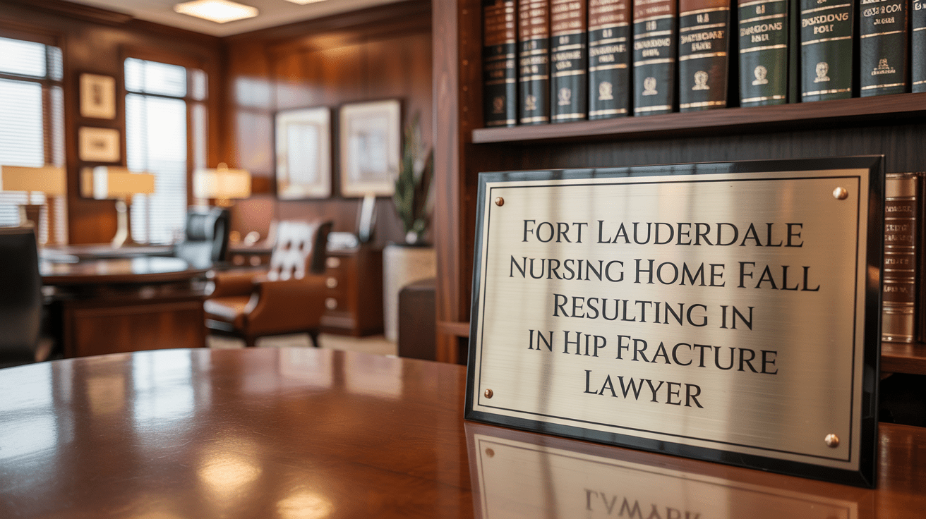 Fort Lauderdale Nursing Home Fall Resulting in Hip Fracture Lawyer