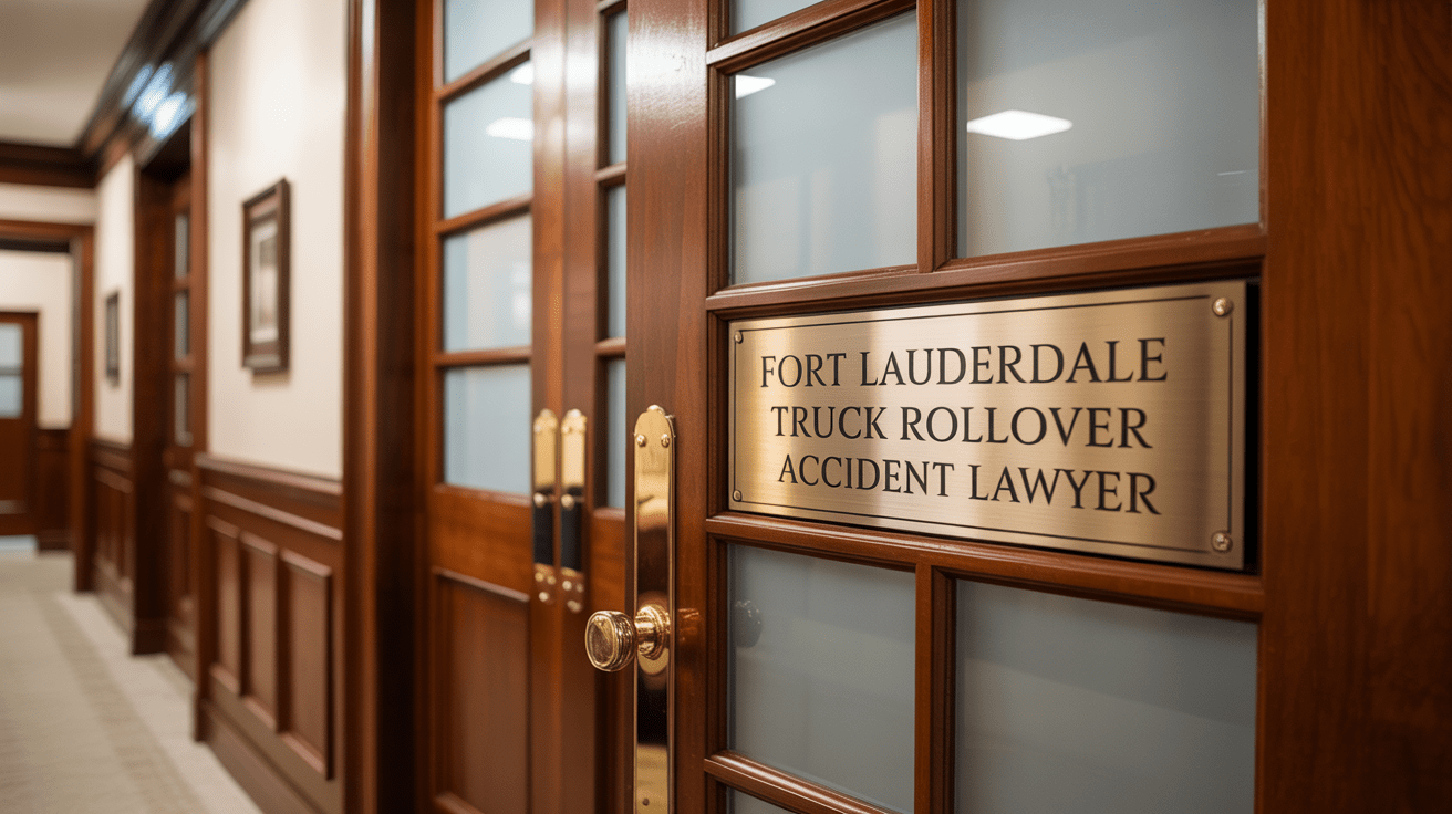 Fort Lauderdale Truck Rollover Accident Lawyer