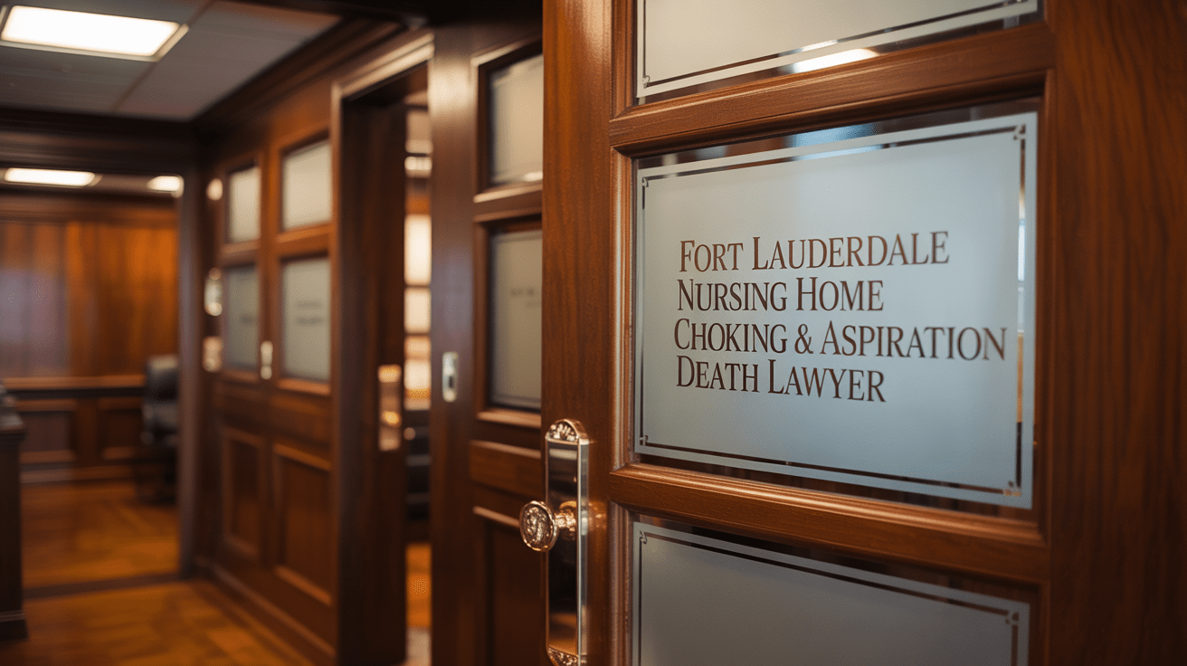Fort Lauderdale Nursing Home Choking & Aspiration Death Lawyer