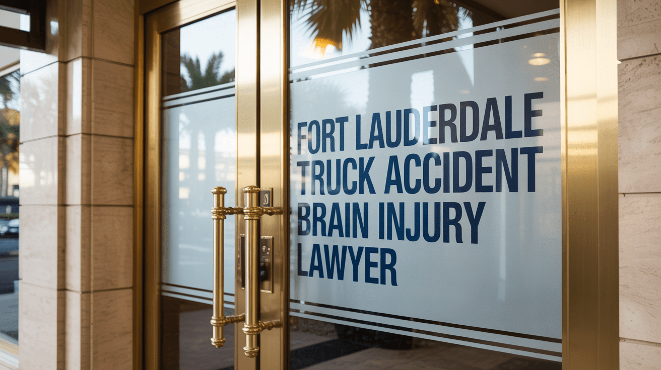 Fort Lauderdale Truck Accident Brain Injury Lawyer