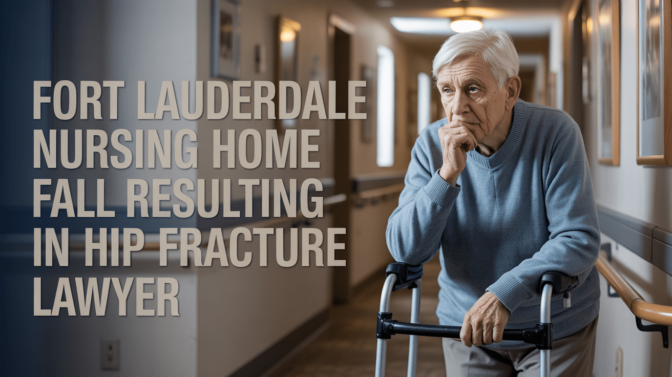 Fort Lauderdale Nursing Home Fall Resulting in Hip Fracture Lawyer