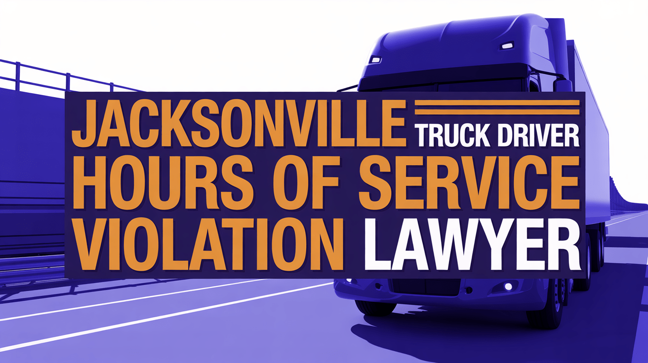 Jacksonville Truck Driver Hours of Service Violation Lawyer