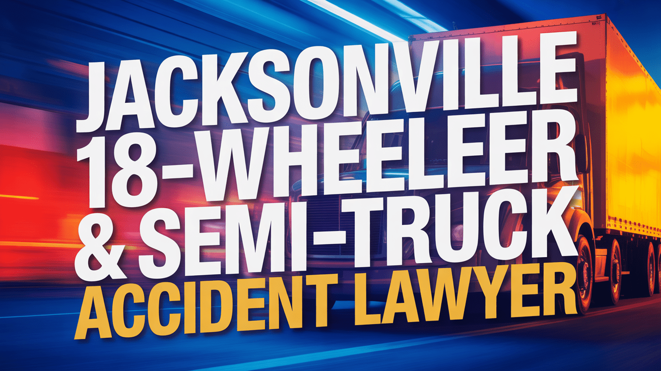 Abogado de accidentes de camiones en Jacksonville