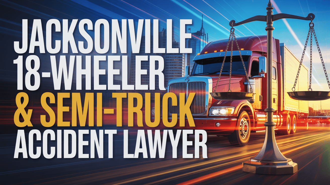 Abogado de accidentes de camiones en Jacksonville
