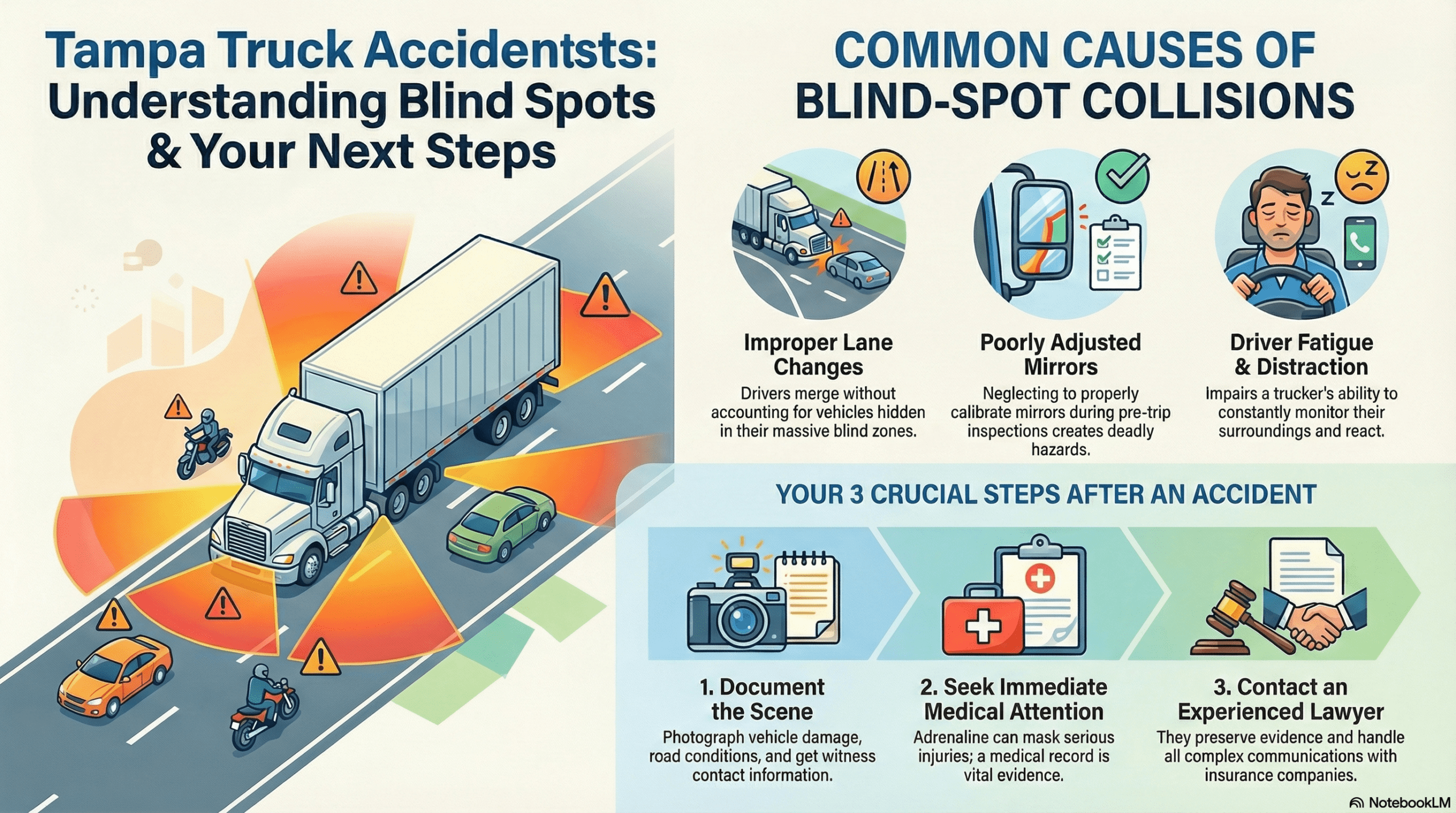 Tampa Blind-Spot Truck Accident Lawyer