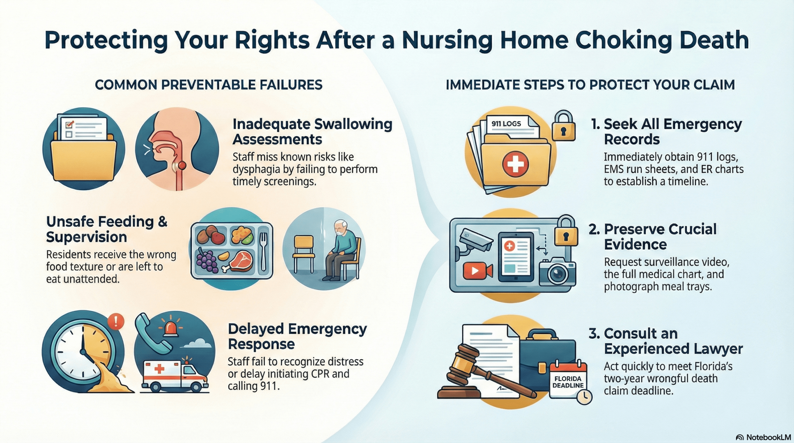 Protect Rights After Choking Death