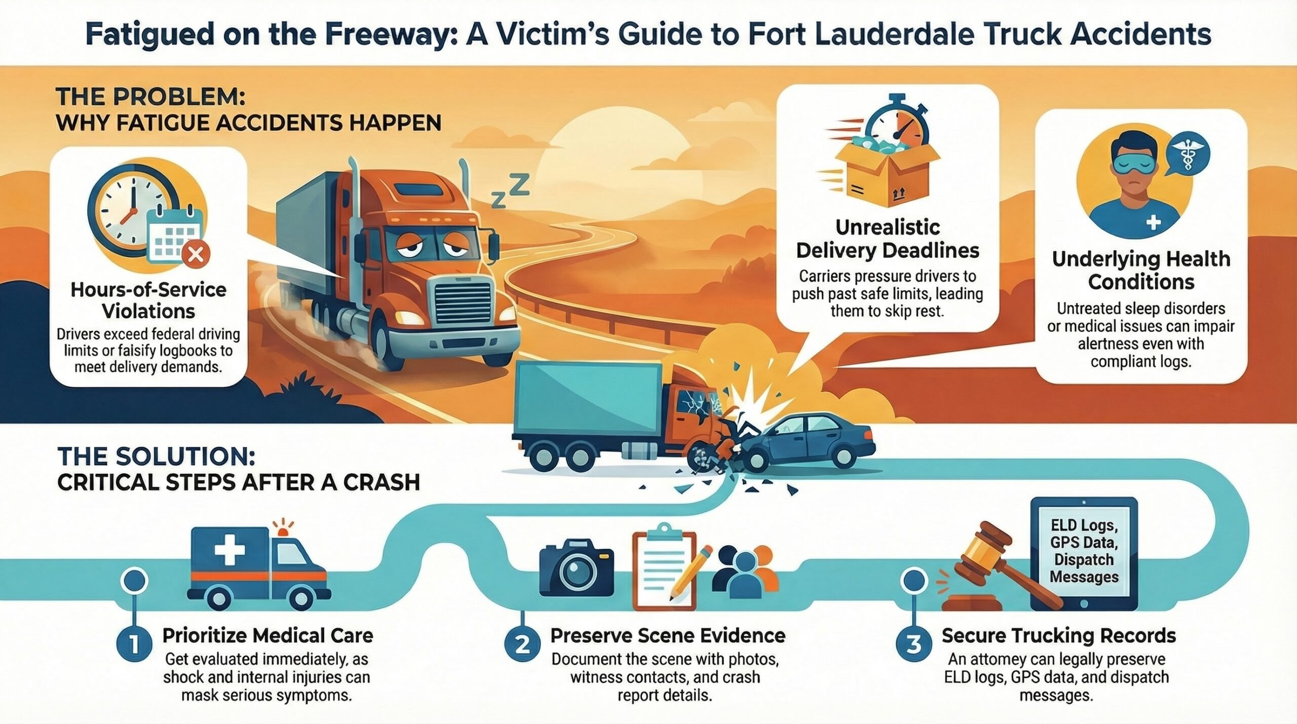FATIGUE TRUCK ACCIDENT VICTIM GUIDE