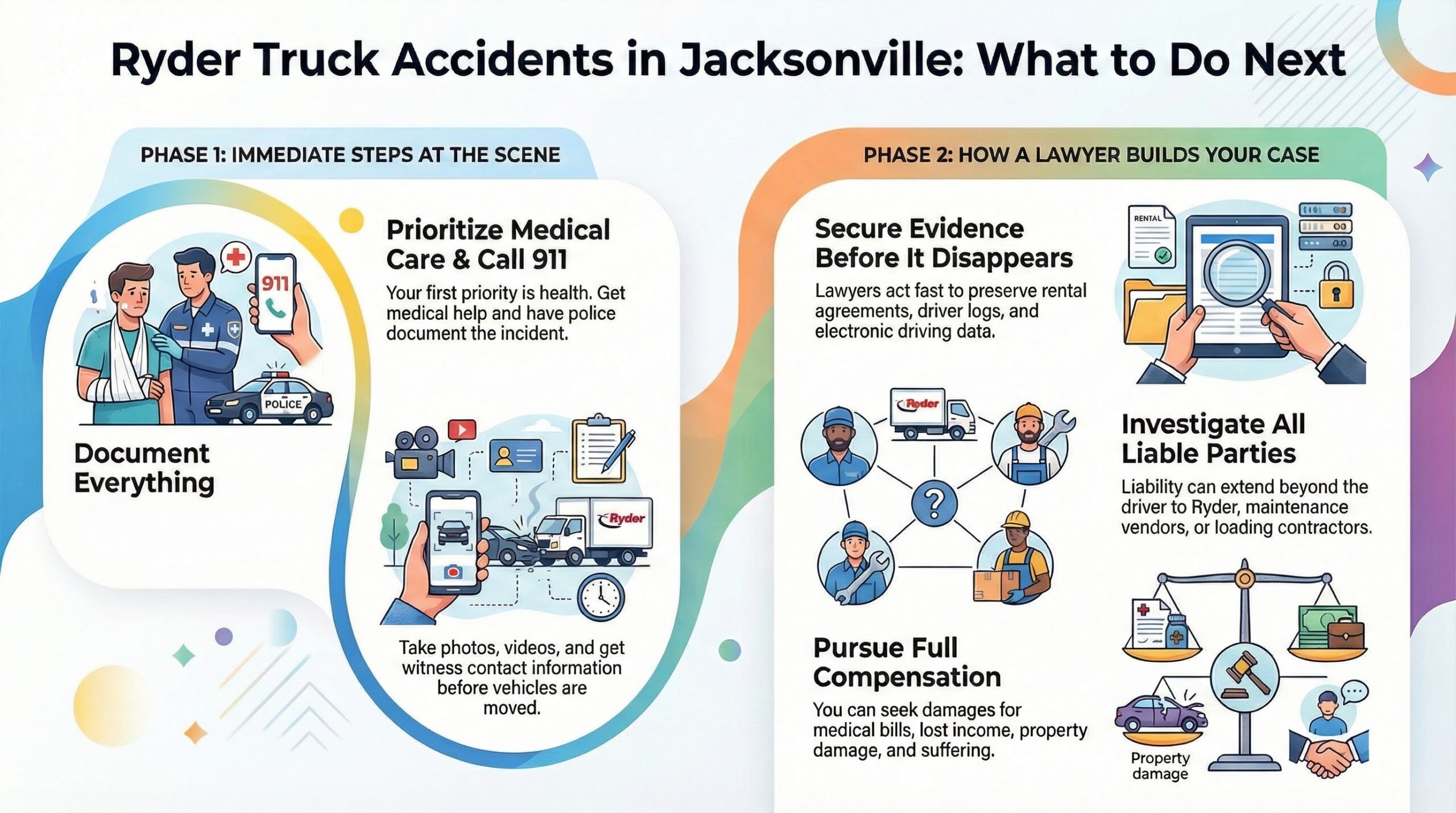Ryder Truck Accident: What to Do