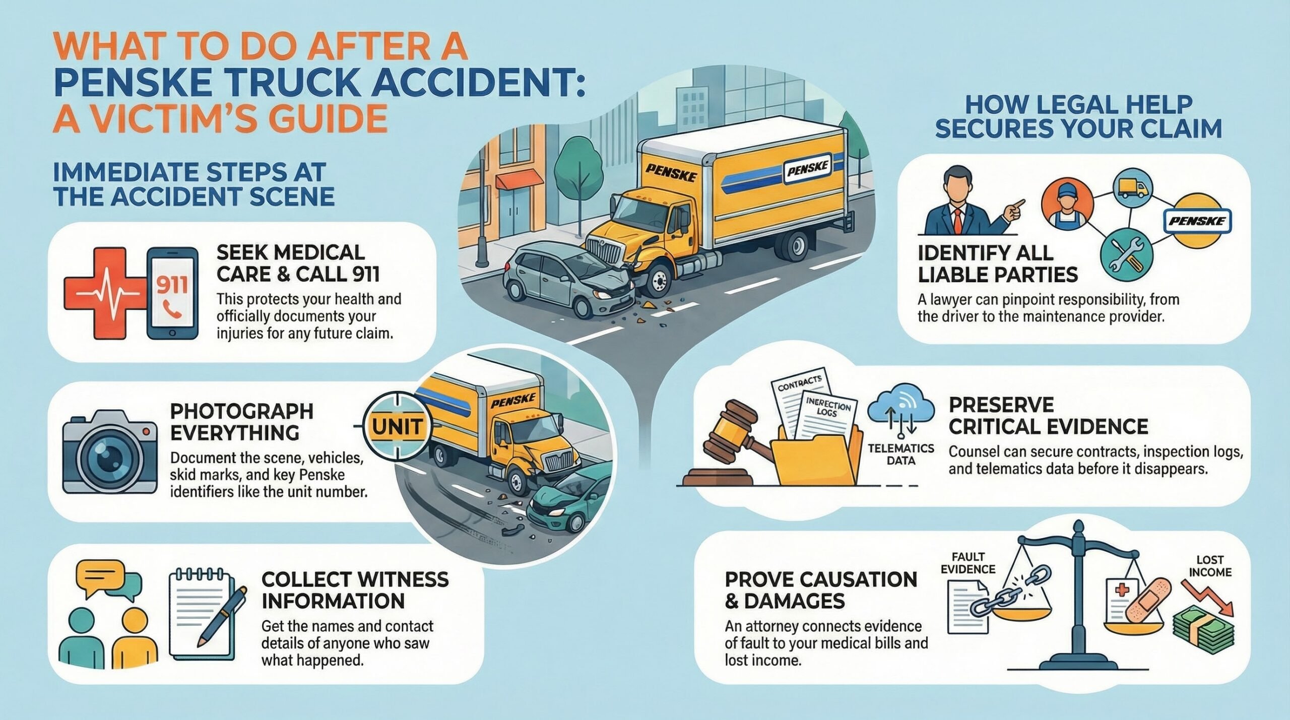Penske Truck Accident Victim Guide