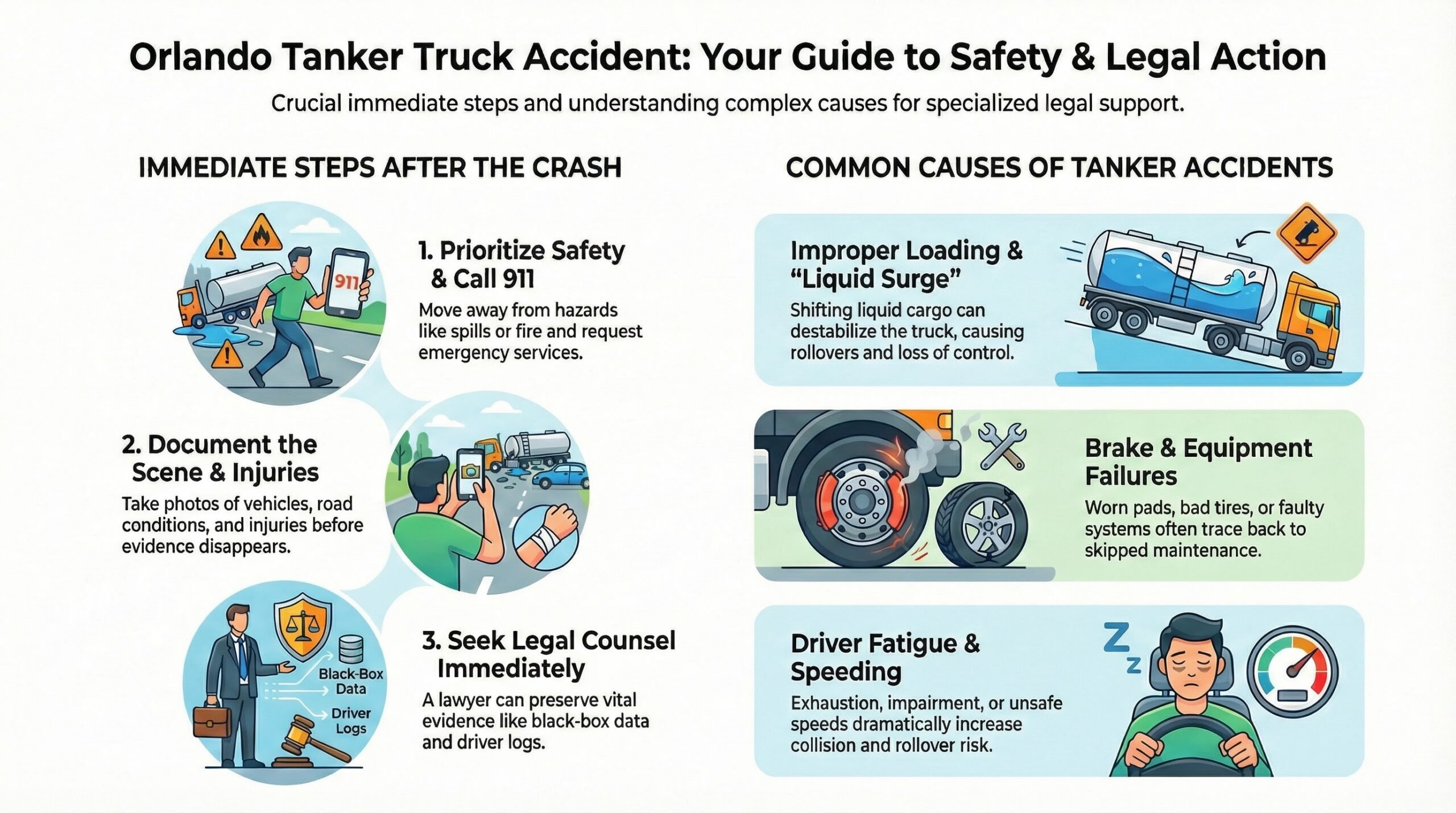 Orlando Tanker Truck Accident Lawyer