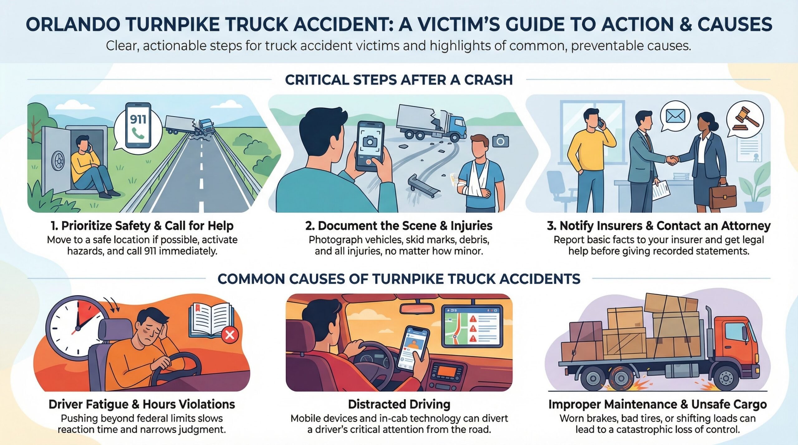 Orlando Turnpike Truck Accident Lawyer
