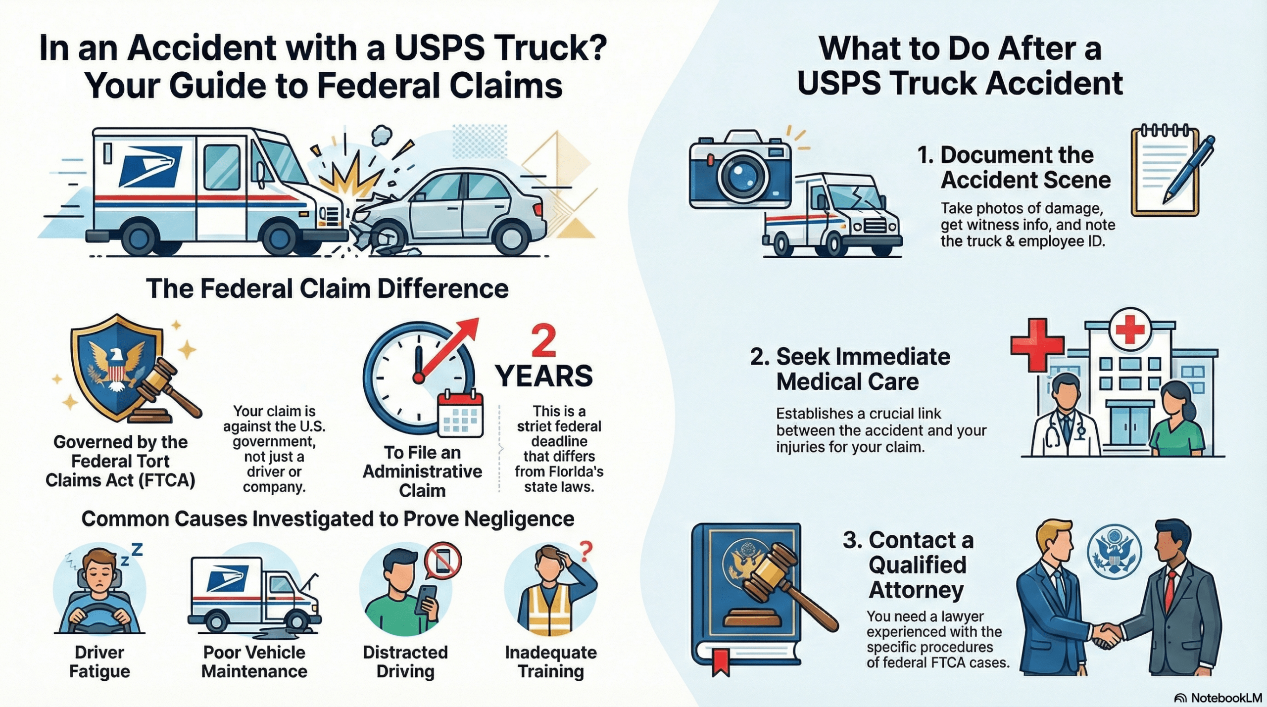 Tampa USPS Truck Accident Lawyer