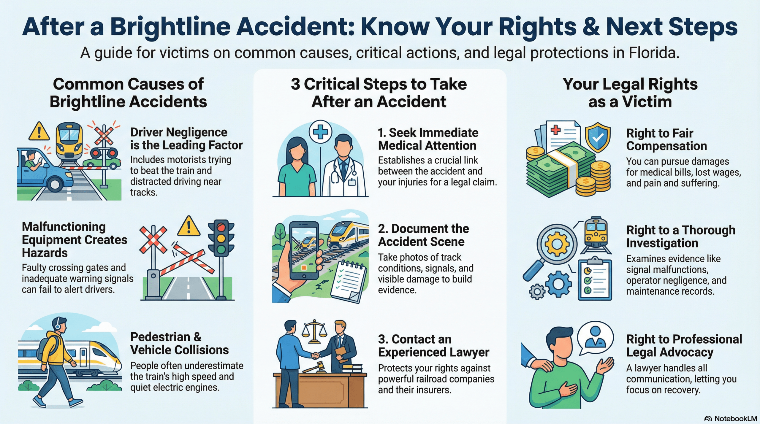 Florida Brightline Accident Lawyer