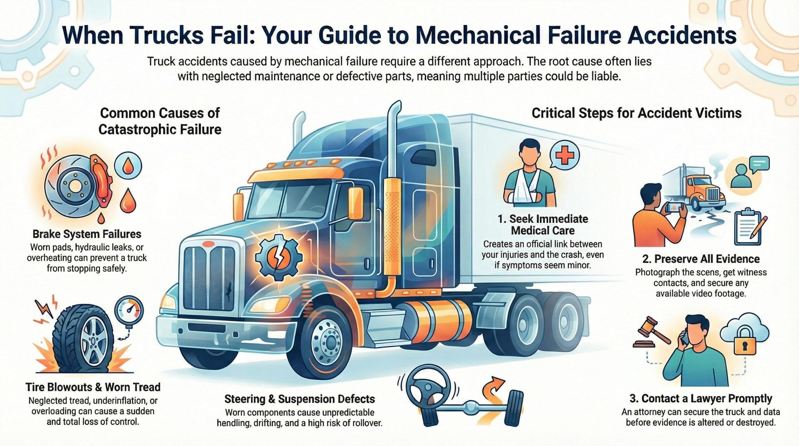 Truck Failure and Accident Victim Guide