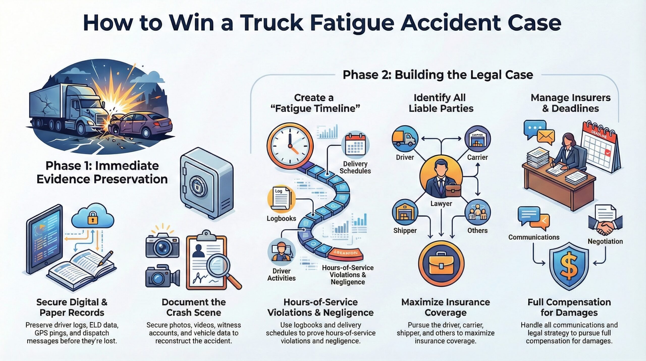 Winning a Truck Fatigue Accident Case