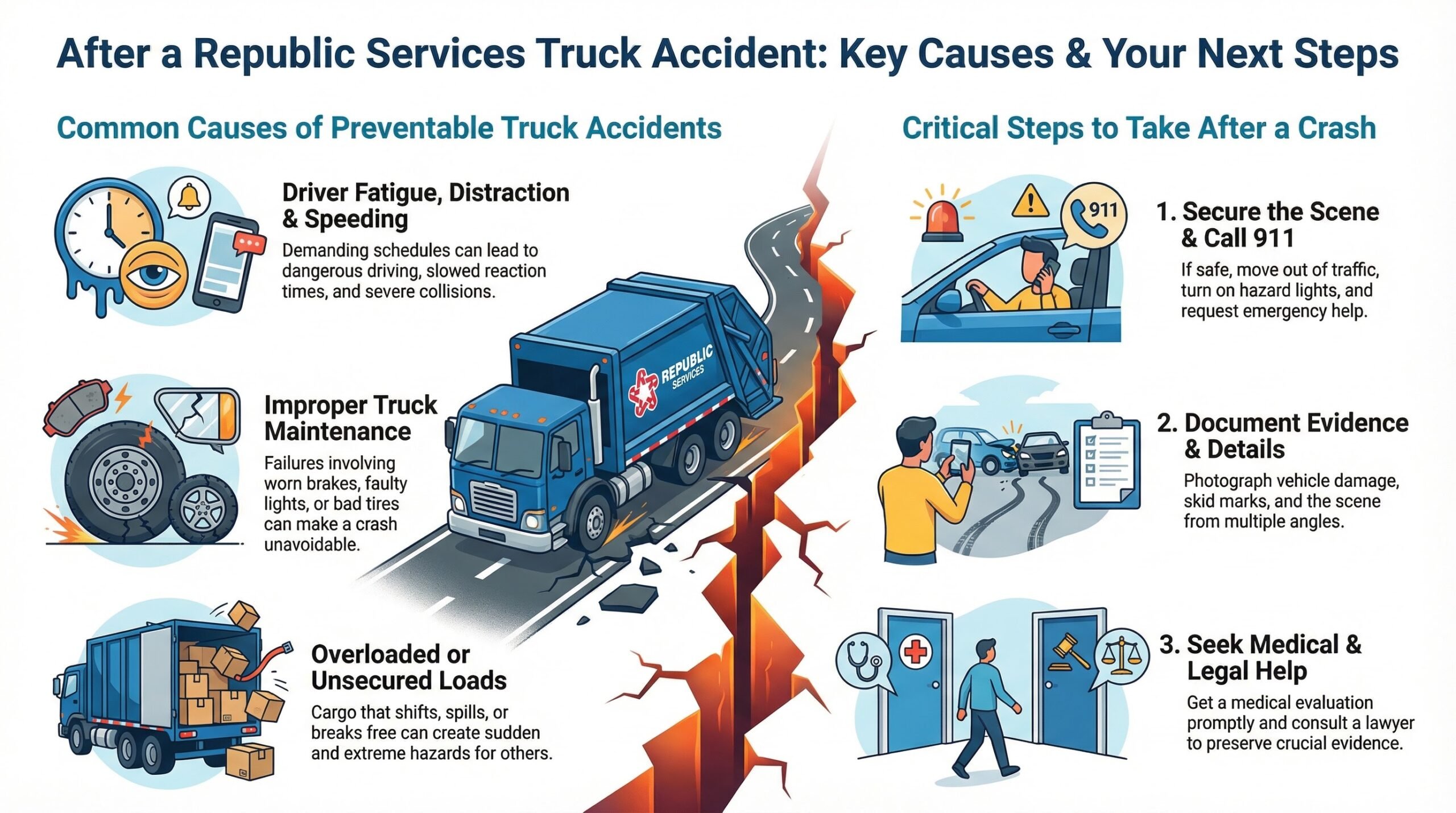 Fort Lauderdale Republic Services Truck Accident Lawyer