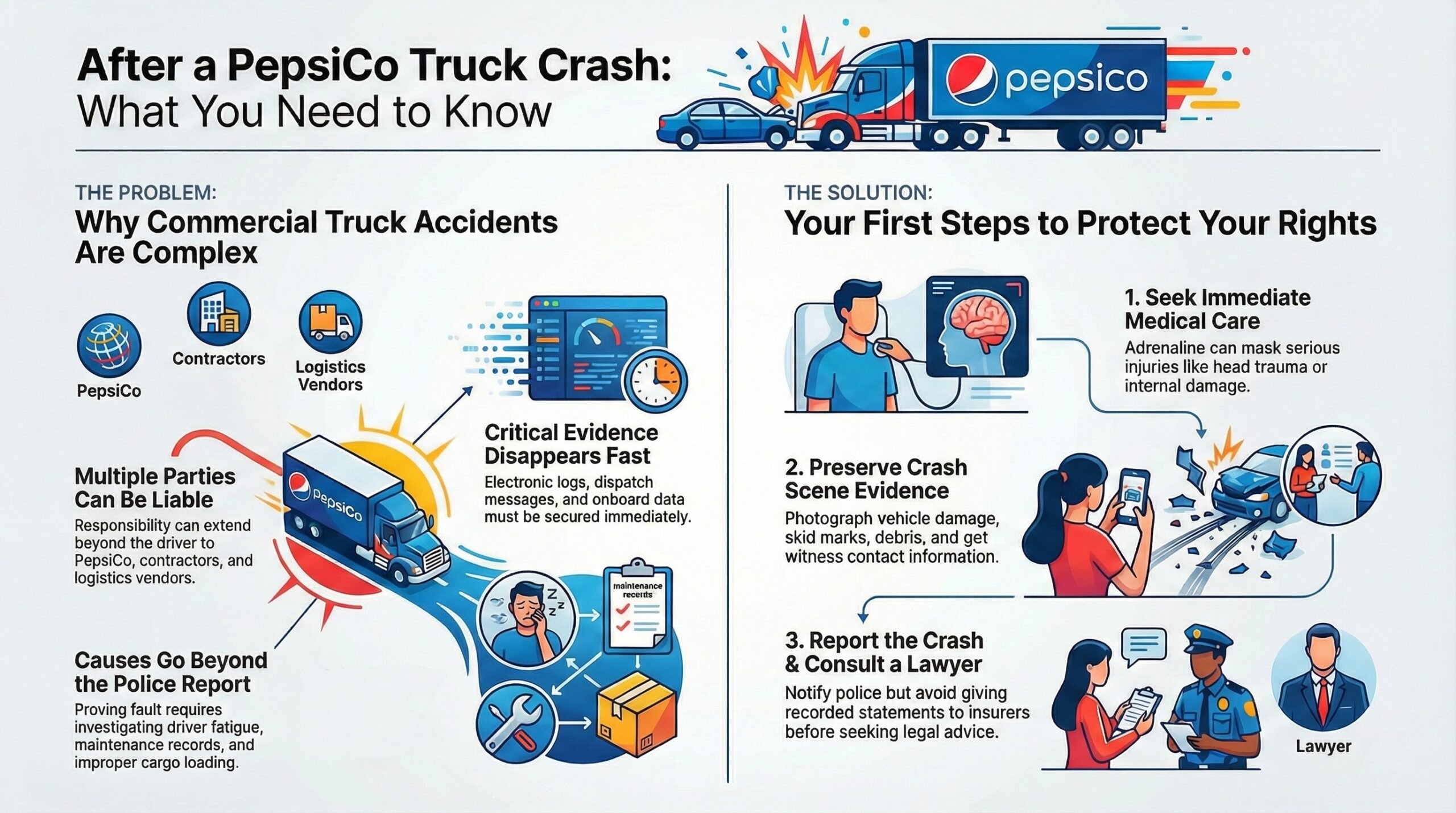 Fort Lauderdale PepsiCo Truck Accident Lawyer