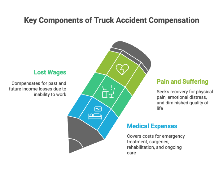 Key Components of Truck Accident Compensation