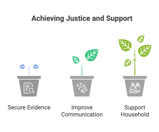 Achieving Justice and Support
