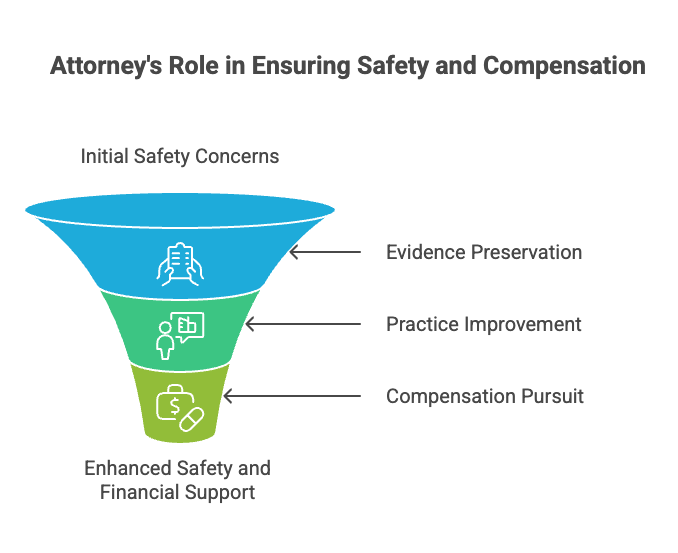 Attorney's Role in Ensuring Safety and Compensation