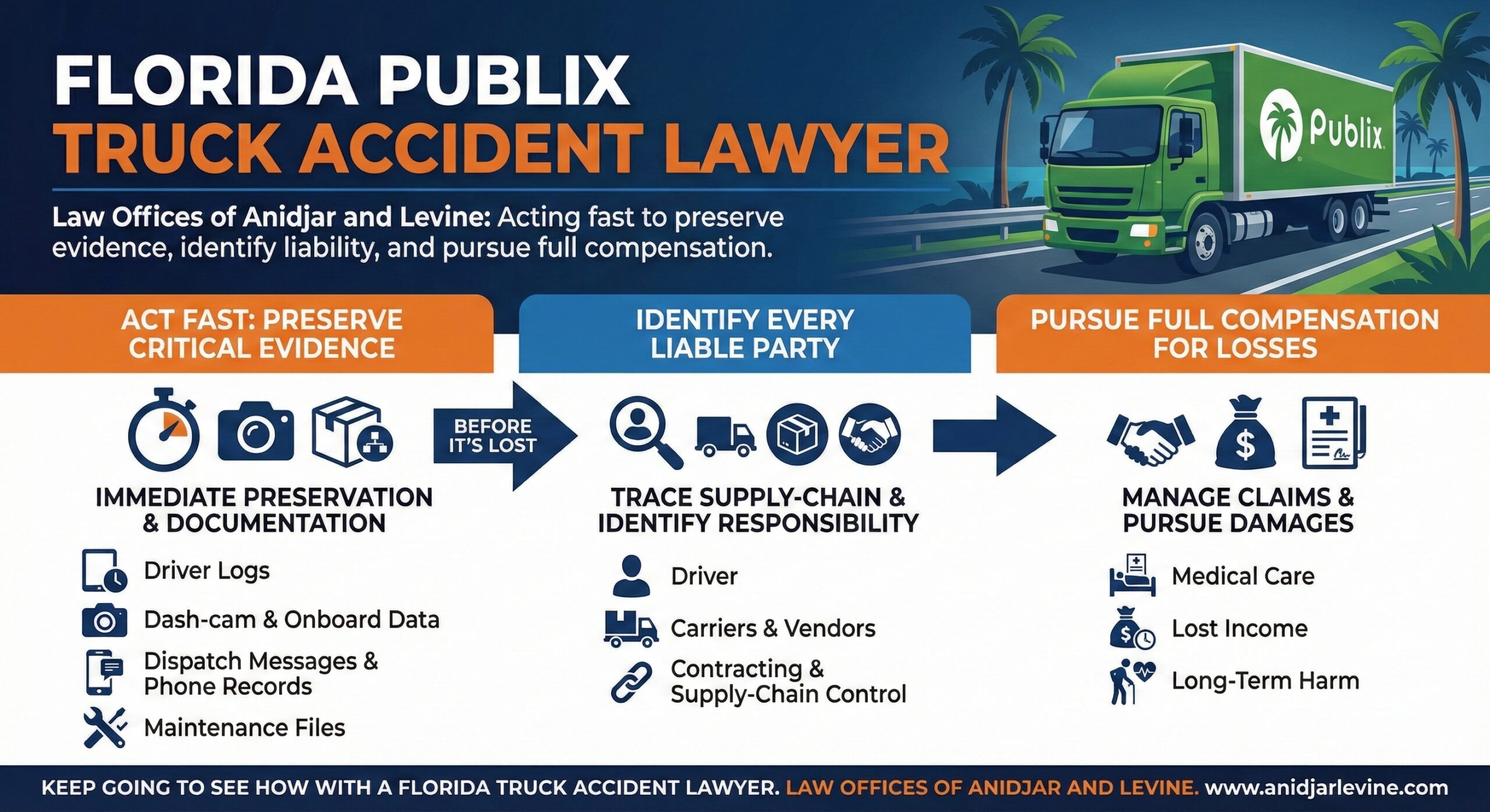 Florida Publix Truck Accident Lawyer