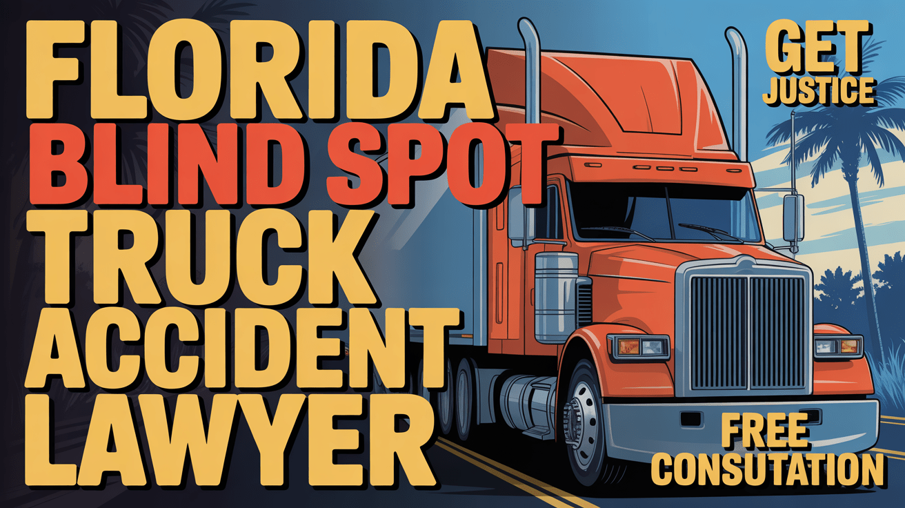Florida Blind Spot Truck Accident Lawyer 
