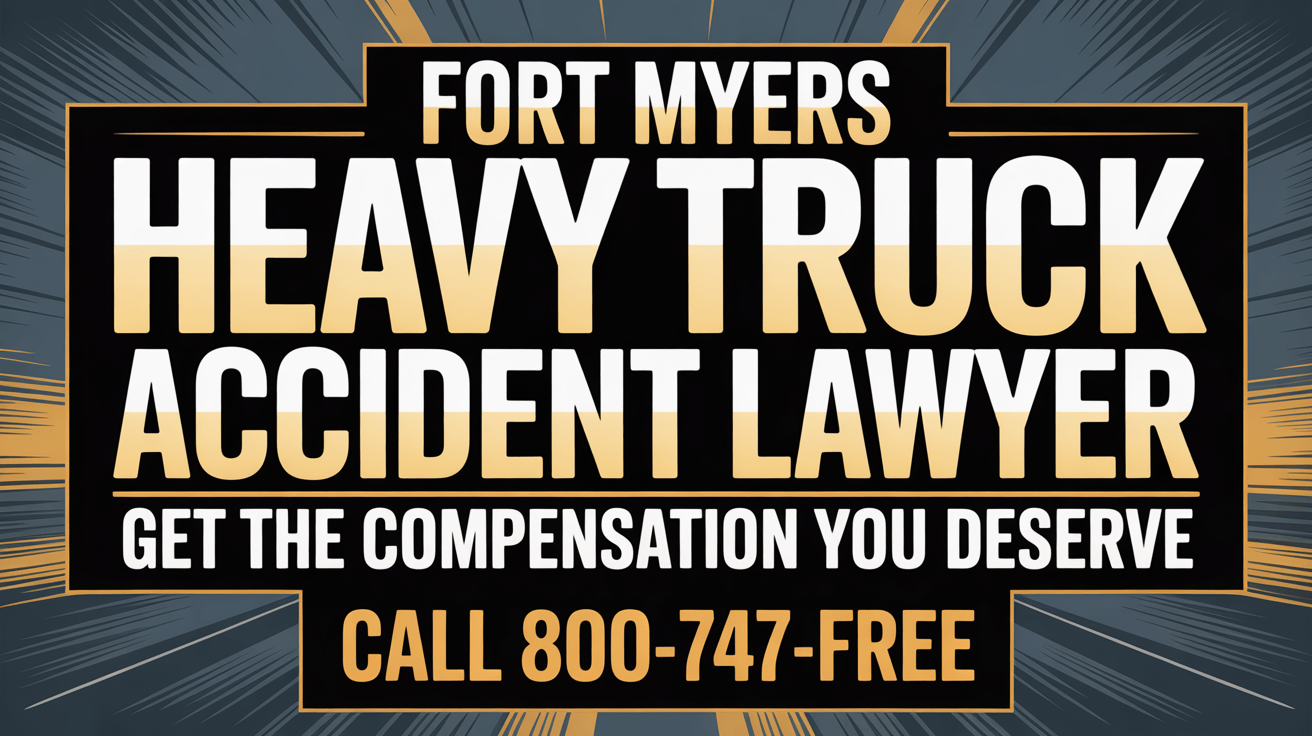 Fort Myers Heavy Truck Accident Lawyer