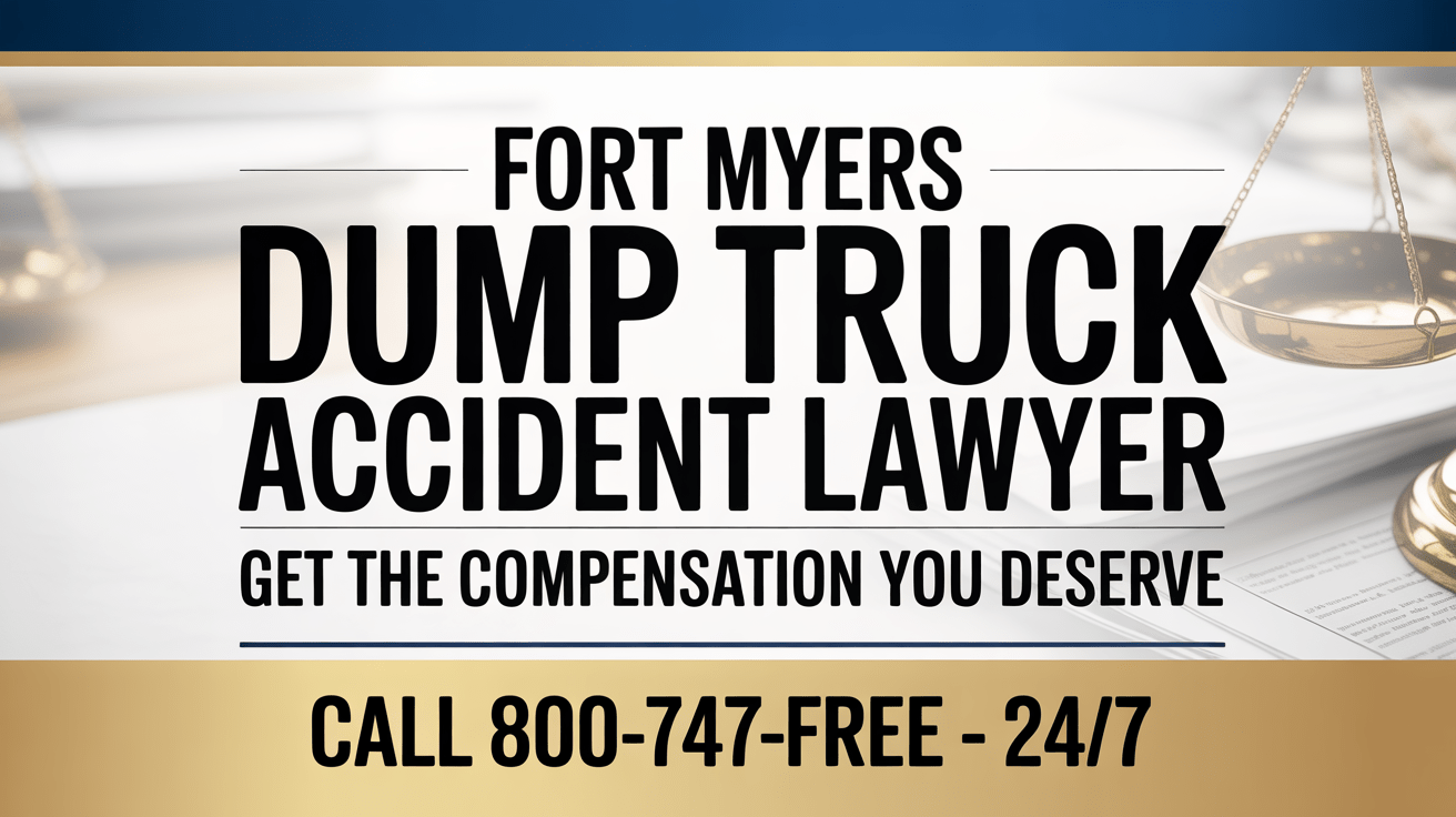 Abogado de Accidentes con Camiones Volteo en Fort Myers