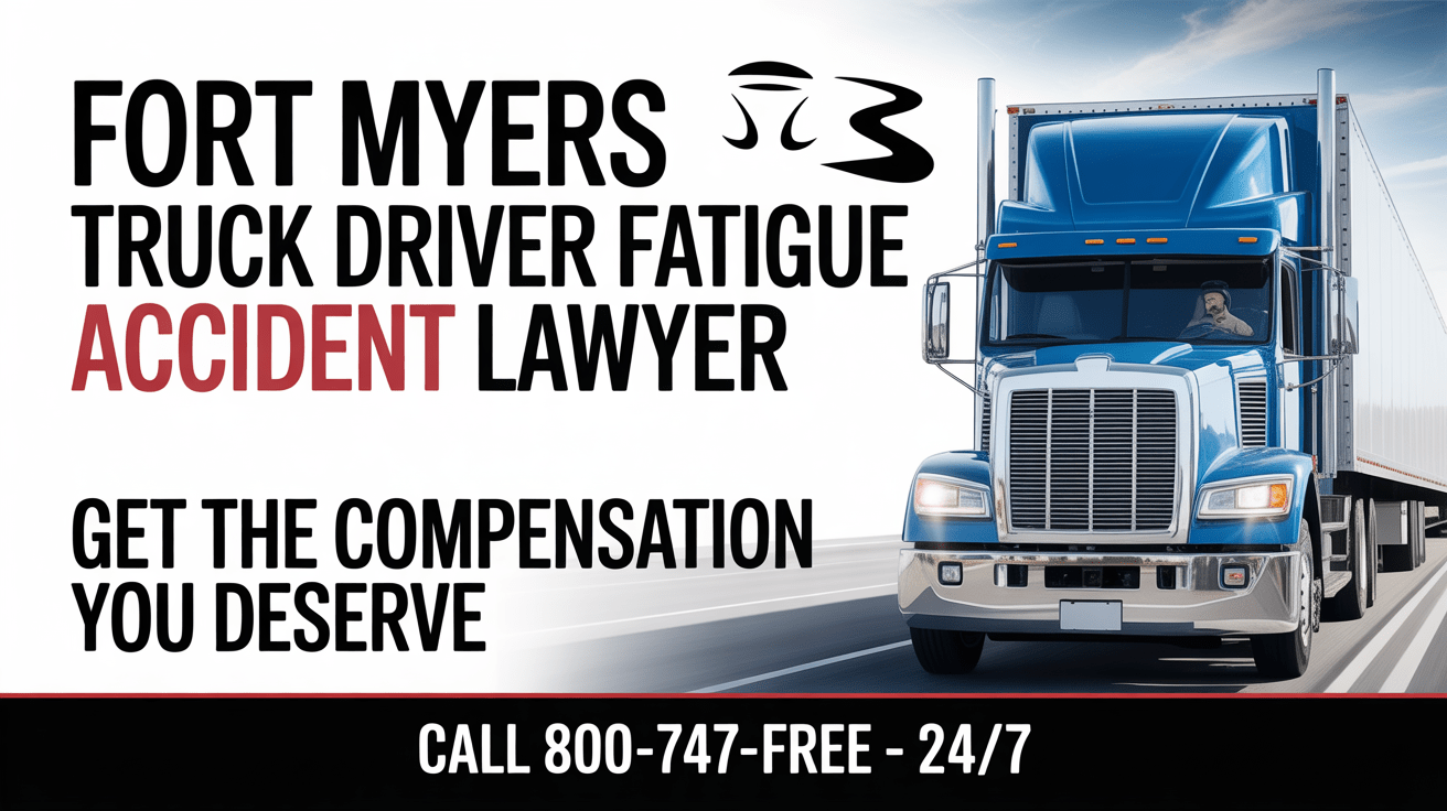Fort Myers Truck Driver Fatigue Accident Lawyer 