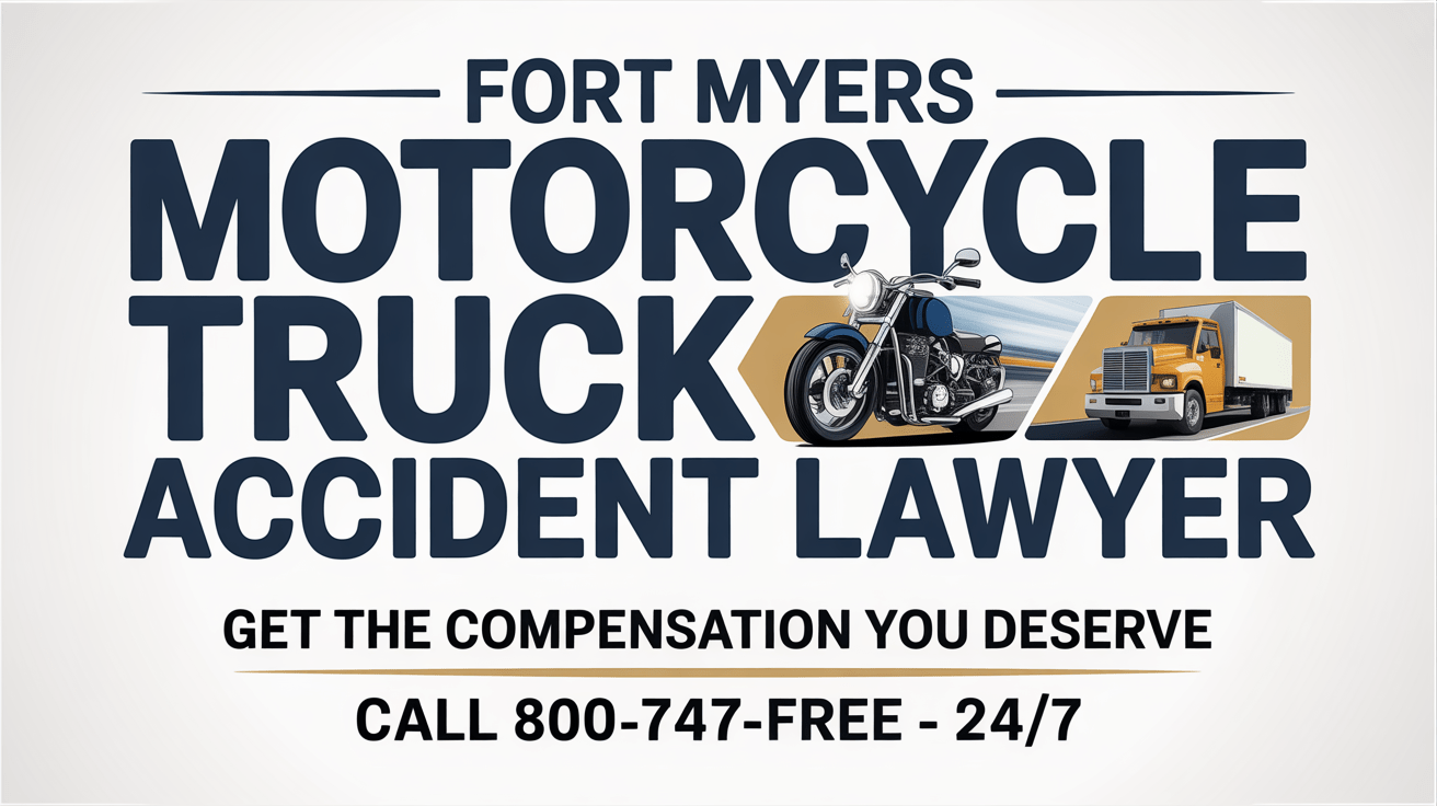 Fort Myers Motorcycle Truck Accident Lawyer