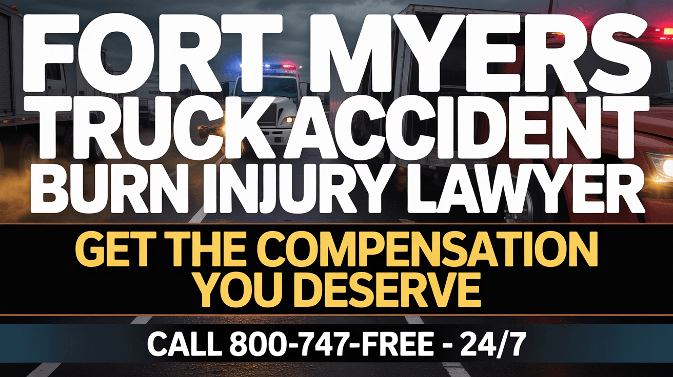 Fort Myers Truck Accident Burn Injury Lawyer