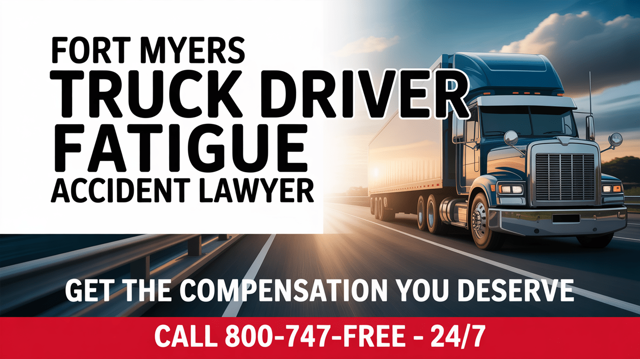 Fort Myers Truck Driver Fatigue Accident Lawyer 