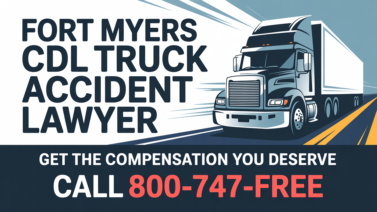 Fort Myers CDL Truck Accident Lawyer