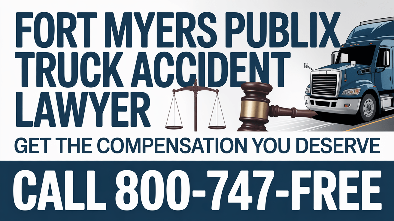 Abogado de Accidentes de Camiones Lowe's en Fort Myers