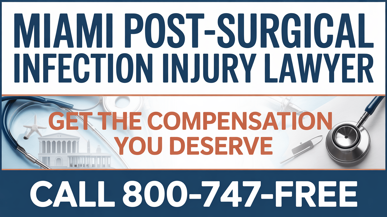 Miami Post-Surgical Infection Injury Lawyer