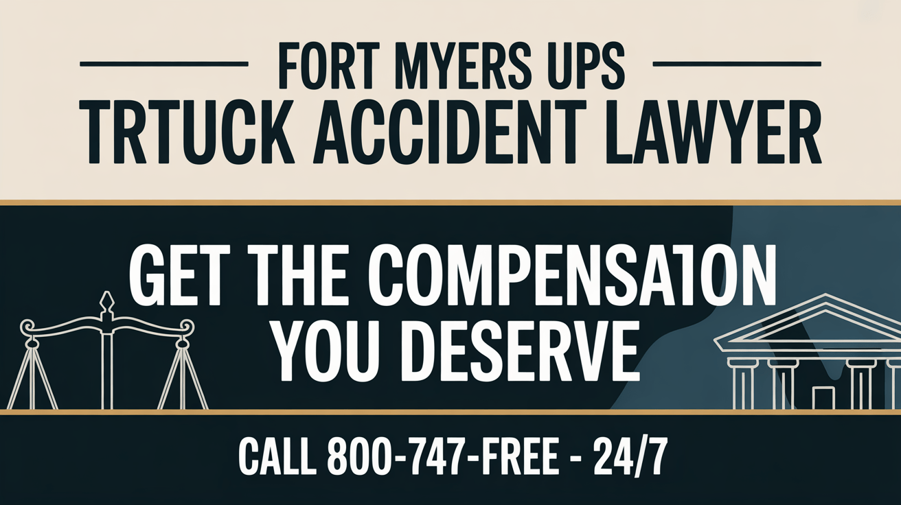 Fort Myers UPS Truck Accident Lawyer