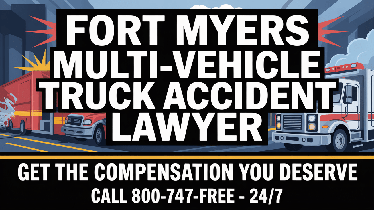 Fort Myers Multi-Vehicle Truck Accident Lawyer