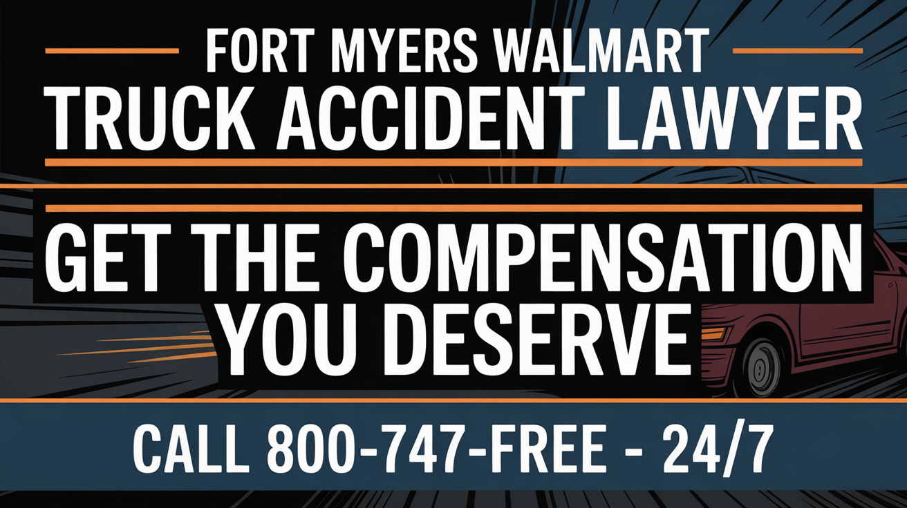 Fort Myers Walmart Truck Accident Lawyer