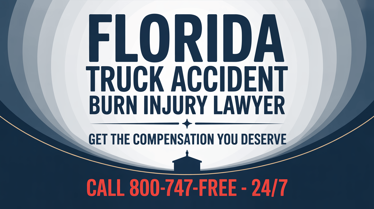 Florida Truck Accident Burn Injury Lawyer