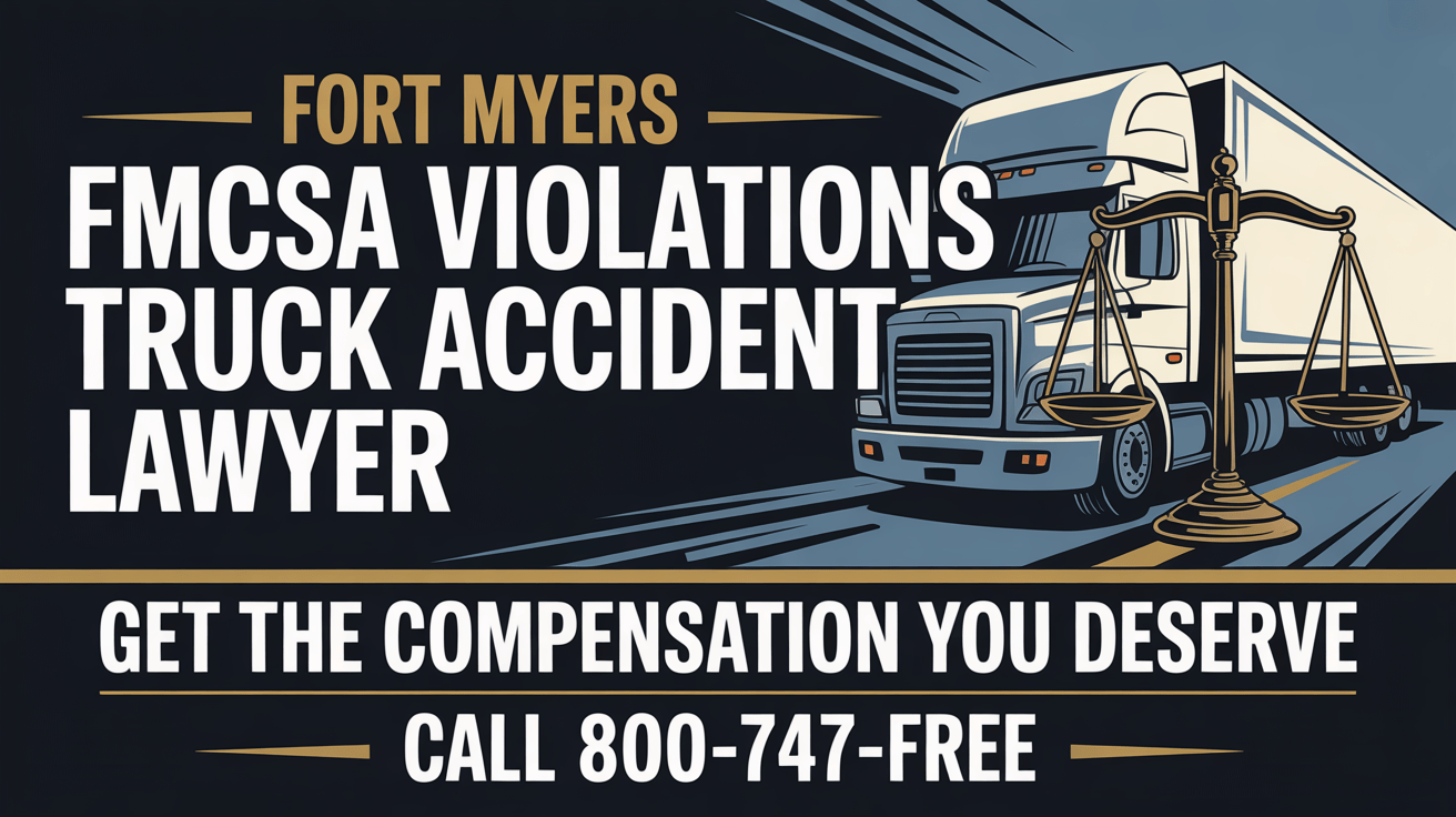 Fort Myers FMCSA Violations Truck Accident Lawyer