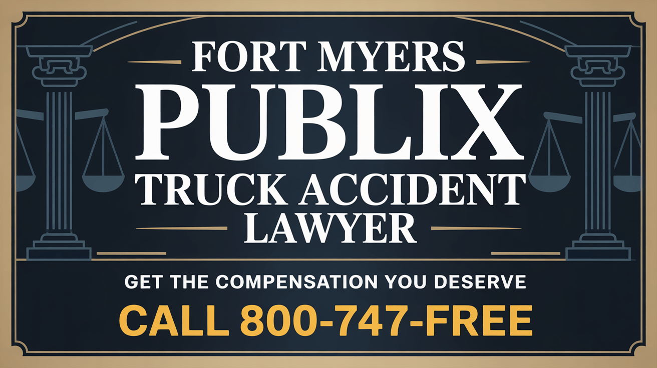 Abogado de Accidentes de Camiones Lowe's en Fort Myers